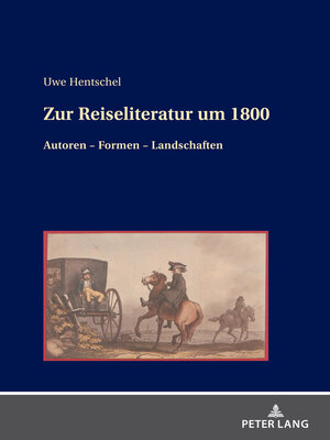 cover image of Zur Reiseliteratur um 1800